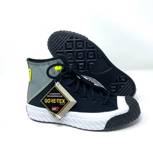 Converse CHUCK 70 BOSEY GTX Sneakers Women's High Black Canvas Limestone 169361C - Picture 2 of 8